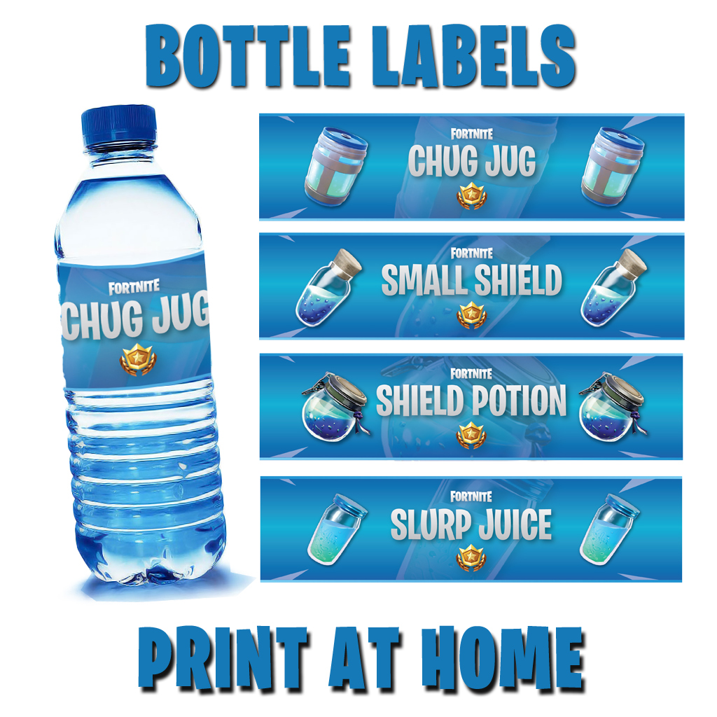 Free Fortnite Printable Labels